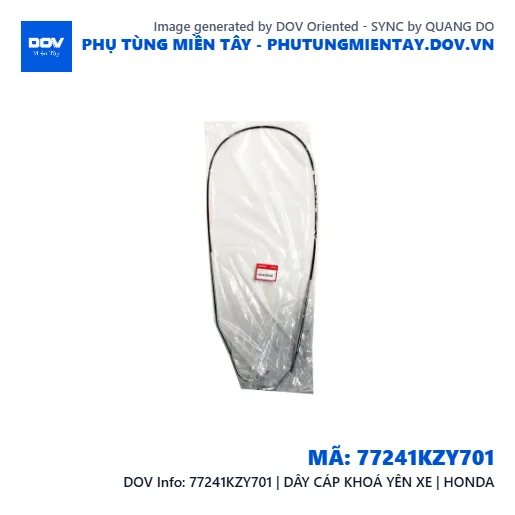 77241KZY701 | DÂY CÁP KHOÁ YÊN XE | HONDA  — 77241KZY701
