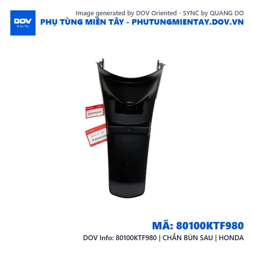 80100KTF980 | CHẮN BÙN SAU | HONDA  — 80100KTF980