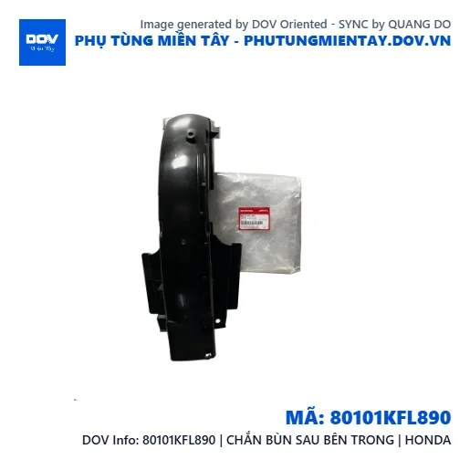 80101KFL890 | CHẮN BÙN SAU BÊN TRONG | HONDA  — 80101KFL890