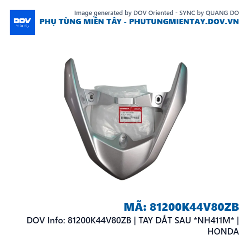 81200K44V80ZB | TAY DẮT SAU *NH411M* | HONDA  — 81200K44V80ZB