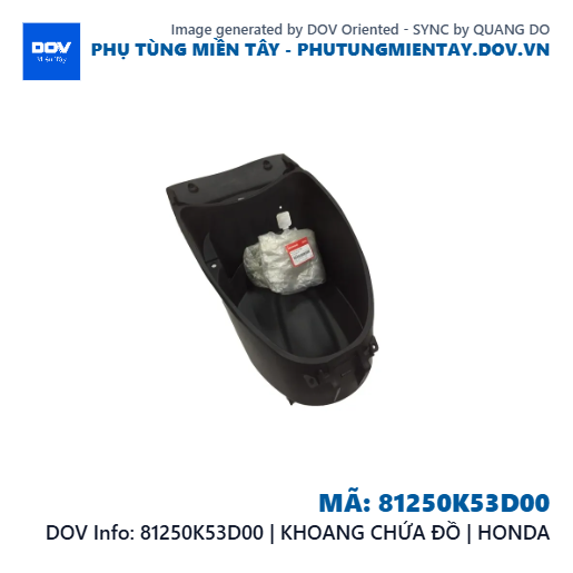 81250K53D00 | KHOANG CHỨA ĐỒ | HONDA  — 81250K53D00