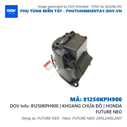 81250KPH900 | KHOANG CHỨA ĐỒ | HONDA FUTURE NEO — 81250KPH900